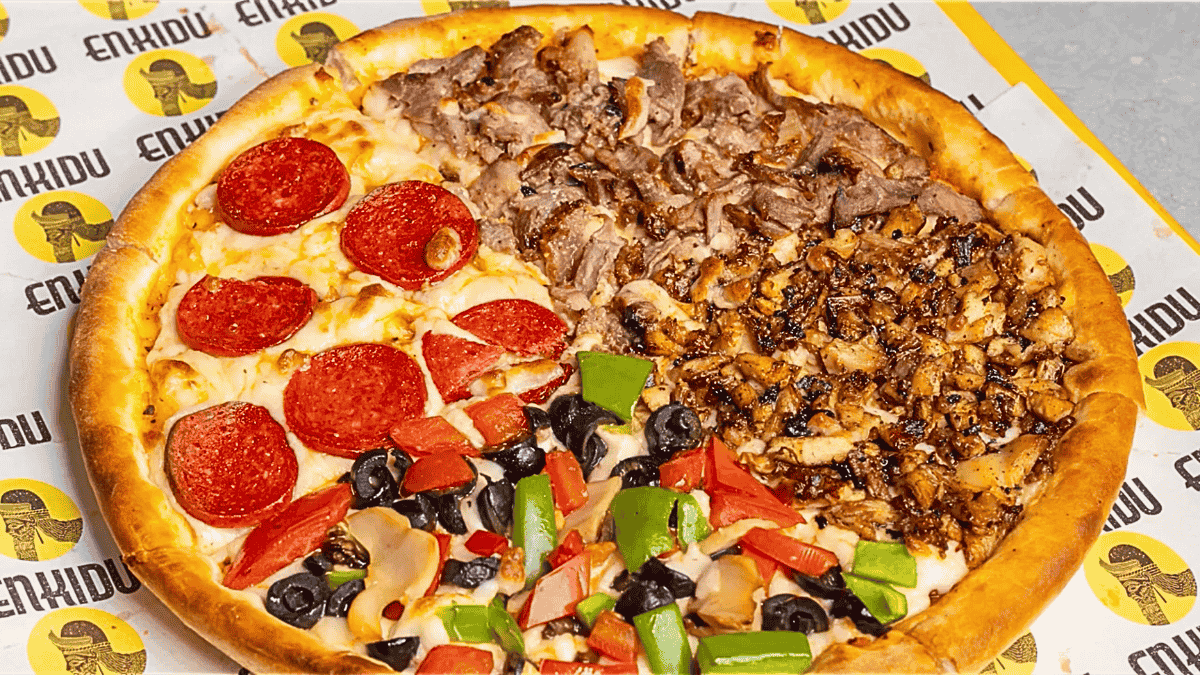 بيتزا الفصول الأربعة