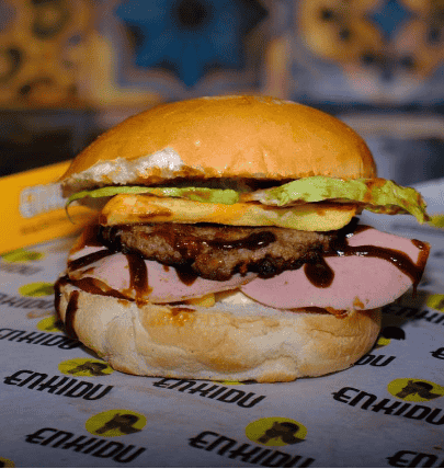 بركر لحم مدخن