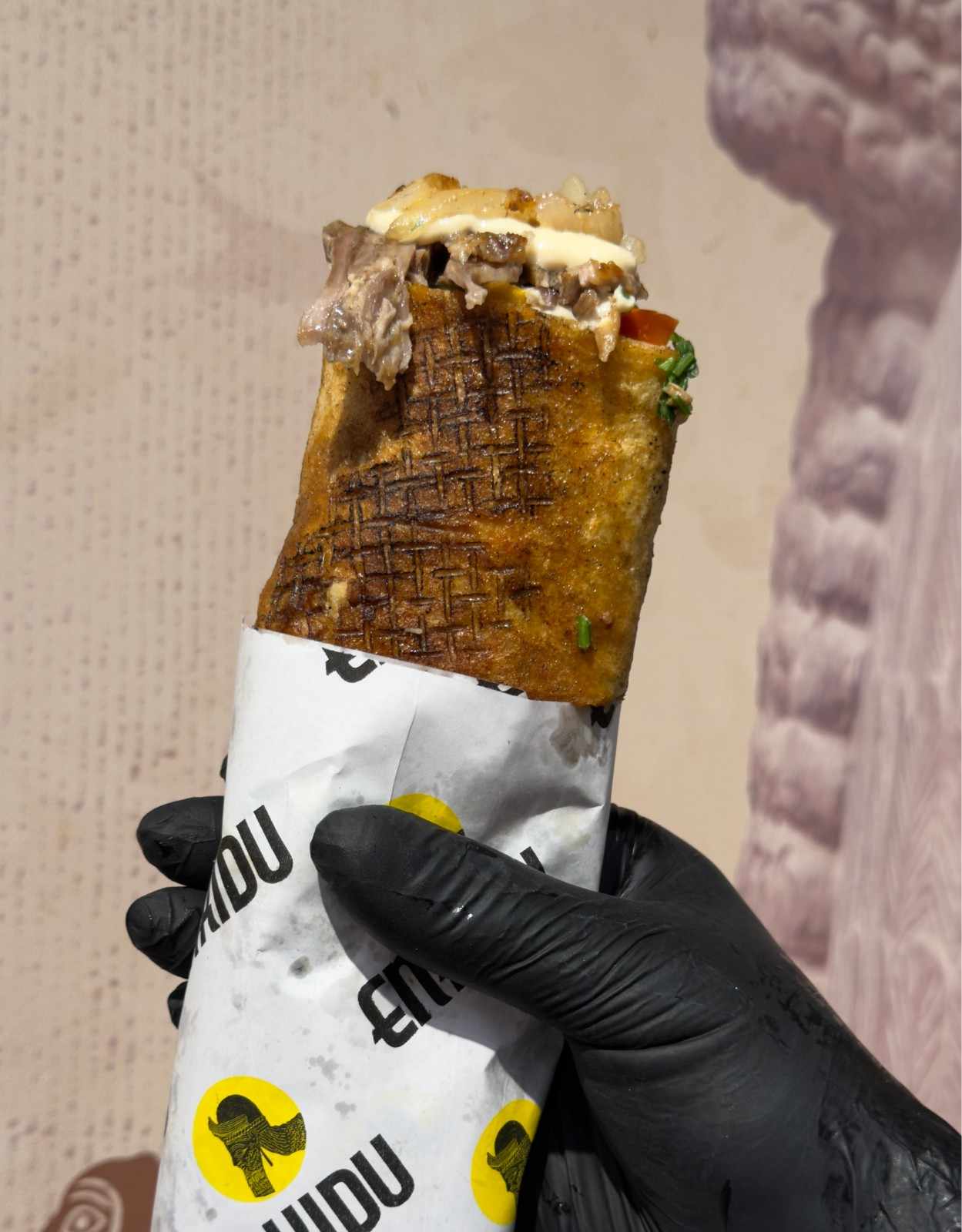 صاج لحم بالخبز العراقي