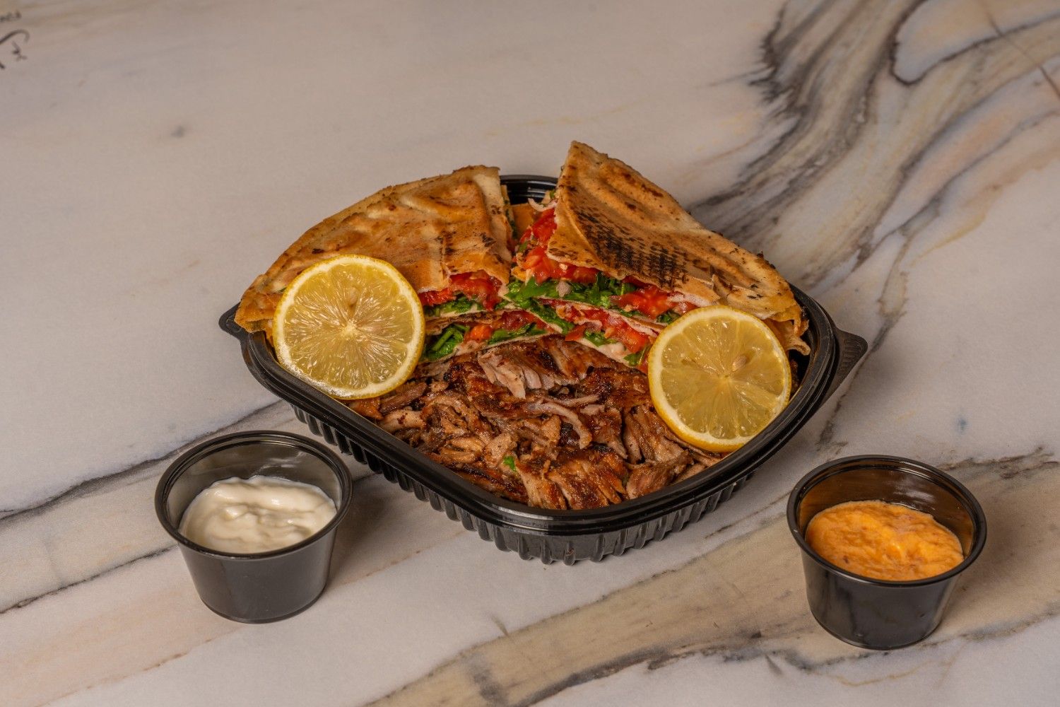 نص كيلو شاورما لحم