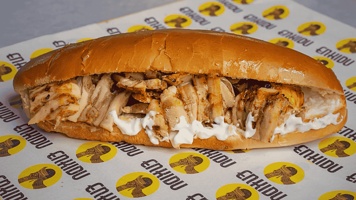 سندويش شاورما دجاج